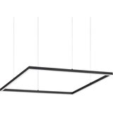 Ideal Lux led luster na sajli oracle slim LED/44W/230V 3000K 70x70 cm crna | Eponuda.com