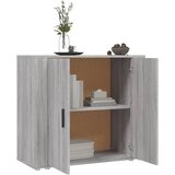  Komoda sivog hrasta sonome 80x33x70 cm od konstruiranog drva | shoptok.hr