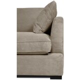 Scandic Bež sedežna garnitura iz rebrastega žameta 236 cm Mobby – | Shoptok.si