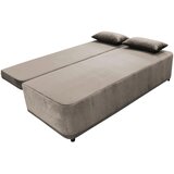 MID.YOU ZOFA S POSTELJNO FUNKCIJO, rjava tekstil | Shoptok.si