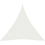 vidaXL Senčno jadro 160 g/m² belo 3x4x4 m HDPE, (20609158) Cene