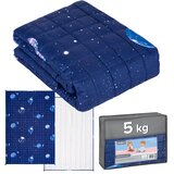 Rebel utegnuta dekica, senzorna dekica za djecu, 100x150 cm, 5 kg, prostor | shoptok.hr
