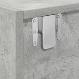  ormarići 2 kom boja betona 80x31x25,5 cm konstruirano drvo | shoptok.hr