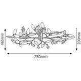  Stropna rasvjeta - Lilian | shoptok.hr