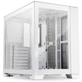 Lian Li računalniško ohišje O11 dynamic mini snow edition, atx, midi-tower, kaljeno steklo, belo | Shoptok.si