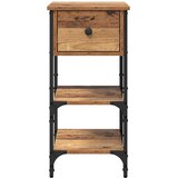  Noćni ormar Smeđa 33.5 x 36 x 70 cm Konstrukcijsko drvo | Eponuda.com