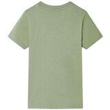  Dječja majica kratkih rukava svijetla kaki 92 | shoptok.hr