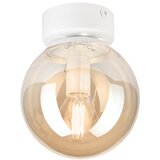  Stropno svetlo ELIAS 1xE14/5W/230V Ø 13 cm bela/zadimljeno bež | Eponuda.com