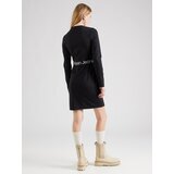 Calvin Klein Jeans Obleka črna / bela | Shoptok.si