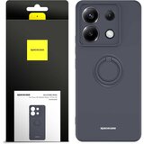 Spacecase SILIKONSKI OVITEK OBROČ ZA POCO X6 RM NOTE 13 PRO 5G ČRN, (21967807) | Shoptok.si