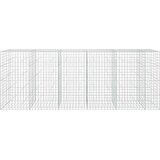  Gabion s žicom debljine 5 mm i mrežom 10x10 cm 550x50x200 cm | shoptok.hr