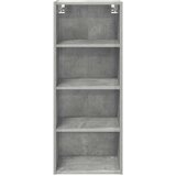 Viseći ormarić s pohranom Betonski sivi 40 x 29,5 x 100 cm | shoptok.hr