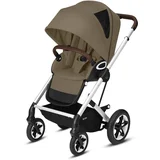 Cybex Gold® otroški voziček talos™ s lux classic beige (silver frame)