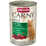 Animonda Carny Adult 6 x 400 g - Piletina, puretina i pačja srca Cijene