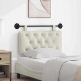  Držeće uzglavlje Zidne Krema 90 x 55 x 7 cm Baršun - Krema 80 cm bez LED | shoptok.hr
