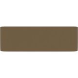  Luksuzni umivaonik mat krem 41 x 30 x 12 cm keramički | shoptok.hr