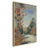  Slika - Pierre-Auguste Renoir – Paysage d\'Essoyes 60x90 U prirodnom drvenom okviru | shoptok.hr