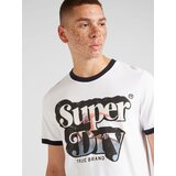 Superdry Majica opal / lila / črna / bela | Shoptok.si