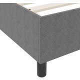 Box Spring Krevet Svjetlosiva 140x200 cm Od tvrdog tekstila | shoptok.hr