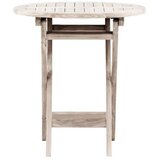 Venture Home Kenya vrtni stolić ⌀70 cm, izbijeljeni (whitewash) | shoptok.hr