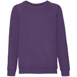 Fruit Of The Loom Fioletowa bluza dziecięca Raglan Sweat Cijene