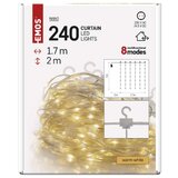 Emos LED nano lanac - zavesa 240 LED 17 x 2 m spoljna i unutrašnja WW MF program | Eponuda.com
