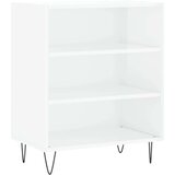 vidaXL Komoda sjajna bijela 57 x 35 x 70 cm od konstruiranog drva | shoptok.hr