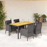  3-dijelni vrtni blagovaonski set od poliratana | shoptok.hr