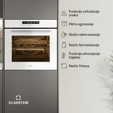 Klarstein Pećnica Airjet | Električna pećnica s funkcijom friteze | 2900 W | 72 L | 60 cm | shoptok.hr