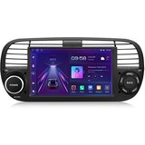 JUNSUN Carplay Android 13 Avtoradio GPS Navi WIFI BT DSP FM USB DAB+ 2+32G ZA Fiat 500 2007-2015 Podpora za vzvratno kamero, (22127980) | Shoptok.si