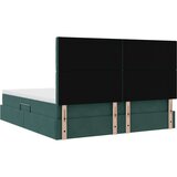  Postelja s shranjevanjem Temno zelena 180 x 200 cm Žamet, (5000100014) | Shoptok.si