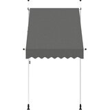 Tenda na ručno uvlačenje 150 cm antracit | shoptok.hr