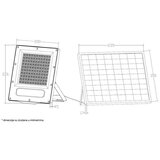 BB Link doo Solarni LED reflektor sa senz. 120W 5000K 1500lm Cene