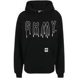 Grimey Sweater majica 'BACK AT YOU' crna / bijela