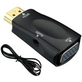 VERKGROUP Adapter pretvornik iz HDMI na VGA + avdio AUX kabel 2, (20459097) Cene