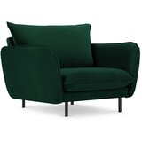Cosmopolitan Design Temno zelen žametni fotelj Vienna - Cosmopolitan Design Cene