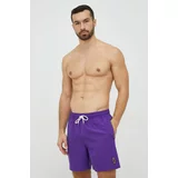 Polo Ralph Lauren kopalne kratke hlače vijolična barva