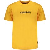 Napapijri MEN&#39;S ORANGE SHORT SLEEVE T-SHIRT Cene