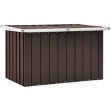 vidaXL Vrtna kutija za pohranu smeđa 109 x 67 x 65 cm