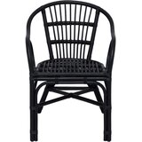  Stolica koja se može slagati Crna 58 x 60 x 81 cm Ratan | shoptok.hr
