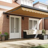 Nadstrešnica Šareni 500 x 300 x 165 cm Poliester i aluminij | shoptok.hr