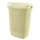 korpa za veš 57L knit bela CU-03676-X64