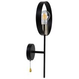 Mitea zidna lampa crna 1xE27 Max.60W 220V M11075-1Z | Eponuda.com