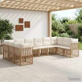  Set vanjskih sofa Prirodna i krema bijela Poliester | Eponuda.ba