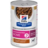 Hill’s 10 + 2 gratis! Prescription Diet mokra pasja hrana 12 x 354 g - Gastrointestinal Biome ragu s piščancem Cene