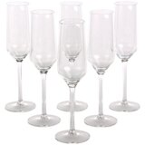 Altom design Čaše za Šampanjac Rubin 220 ml - Set od 6 Komada | shoptok.hr