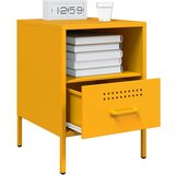  Noćni ormarići 2 kom boje senfa 36 x 39 x 50,5 cm čelični | shoptok.hr