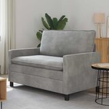 SOFA Svjetlosiva 126 x 81 x 87,5 cm Baršun | shoptok.hr