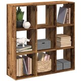 vidaXL Pregrada / regal za knjige boja drva 102x29x103,5 cm drveni | shoptok.hr