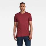 G-star T-shirt - G-star Slim base r t s\s burgundy | shoptok.hr